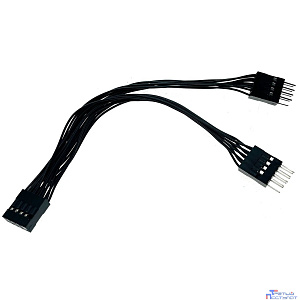 Espada Переходник с мат. Платы 10pin F to 2 IDC 10 Pin M 15см (Ei9to215) (46036)