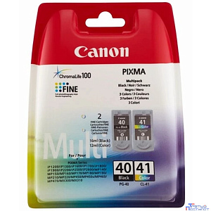 Canon PG-40/CL-41  Набор картриджей  для Pixma IP1200/1600/2200/6210D/6220D, MP150/170/450