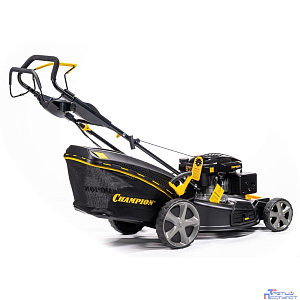 CHAMPION Газонокосилка LM5644 PRO { 4,4кВт привод 555мм 65л 25-75мм 1рычаг/6, 41кг 4в1 }