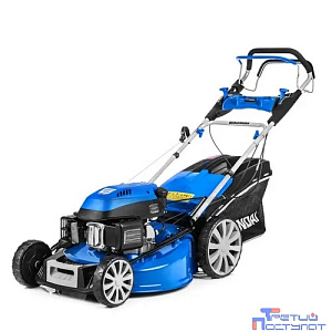 HYUNDAI [L 5620S]  Бензиновая газонокосилка {самоходная, двигатель Hyundai ICV 200,4-х такт, 5,6 л.с./196 см3, Ширина среза 55.5 см, Высота среза 25-75 мм, 40 кг }