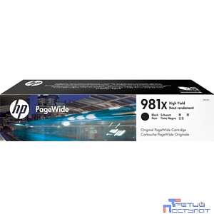 Картридж HP L0R12A 981X струйный черный увеличенной емкости (11000 стр)