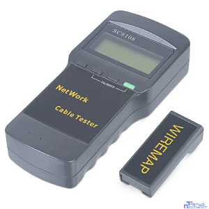 Cabeus CT-LCD-RJ45 (SC8108) Тестер для витой пары c LCD дисплеем