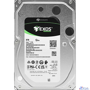 8TB Seagate Exos 7E10 (ST8000NM017B) {SATA 6Gb/s, 7200 rpm, 256mb buffer, 3.5"}
