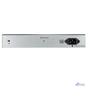 D-Link DGS-1210-10P/ME/A1A Управляемый L2 коммутатор с 8 портами 10/100/1000Base-T и 2 портами 1000Base-X SFP (8 портов PoE 802.3af/at, PoE-бюджет 78 Вт)