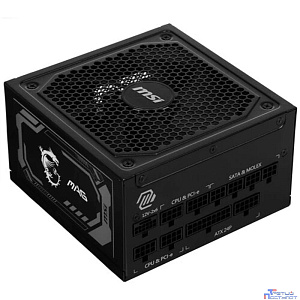 Блок питания MSI MAG A1250GL PCIE5 , 1250W, 80+ Gold, полностью модульный, ATX 3.0, PCIE5