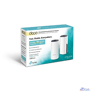 TP-Link Deco P9(2-pack) AC1200 + AV1000 Домашняя гибридная Mesh Wi-Fi система