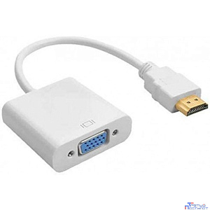 KS-is KS-315 Адаптер HDMI M в VGA F, белый