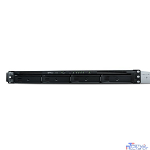 Synology RX418 Модуль расширения Expansion Unit (Rack 1U) for RS818+, RS818RP+, RS816, RS815+, RS815RP+, RS815 up to 4hot plug HDDs SATA(3,5" or 2,5")/1xPS incl eSATA Cbl