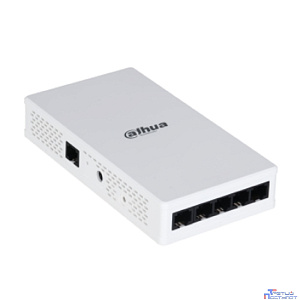 DAHUA DH-EAP6230-W Беспроводная точка доступа (настенная), 1xRJ45 1Gb (WAN, PoE), 4xRJ45 1Gb (LAN), 2xRJ45 1Gb (Pass Throught), 2.4 ГГц: 574 Мбит/с, 5 ГГц: 2402 Мбит/с