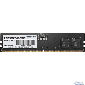 Память DDR5 32Gb 5600MHz Patriot PSD532G56002 Signature RTL PC5-44800 CL46 DIMM ECC 288-pin 1.1В dual rank Ret