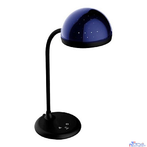 Camelion KD-828  C02  черн.LED(Свет.наст,6.5Вт,230В,360лм,сенс.,рег.ярк,CCT,RGB-ночник"Звезд. небо")