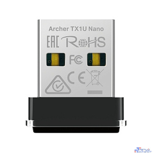 TP-Link Archer TX1U Nano Сверхкомпактный USB-адаптер с поддержкой Wi-Fi AX300