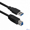 Кабель ACD Кабель ACD-U3ABM-10L |ACD-U3ABM-10L| USB 3.0, A male - B male, ТТХ: |ACD-U3ABM-10L| (7/0.12BC+HDPE)*1P+|(7/0.12BC+HDPE)*2C+7/0.12BC+AL|*2P +7/0.16BC*2C+AL+7/0.12BC+B(80/0.12ALм)PVC5.5, Черн
