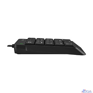Числовой блок A4Tech Fstyler FK13P черный USB slim для ноутбука (FK13P BLACK)