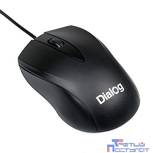 Мышь MOC-15U Dialog Comfort Optical - 3 кнопки + ролик прокрутки, USB