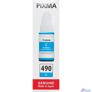Canon 0664C001 Чернила Canon GI-490 C (cyan), 70 мл