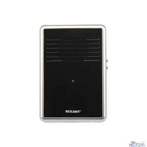 REXANT 73-0015 Звонок беспроводной c цифровым кодированием, влагозащищенной кнопкой IP44 и регулировкой громкости RX-30