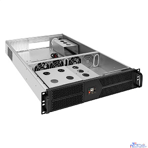 Exegate EX297729RUS Серверный корпус ExeGate Pro 2U650-05 <RM 19", высота 2U, глубина 650, без БП, 2*USB>
