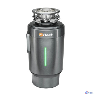 Bort Измельчитель пищевых отходов TITAN 6000 {Мощность л.с. 0,75 ; 600 Вт; 5,2 кг/мин; 4000 об/мин; 1400 мл; Металл ; набор аксессуаров 8 шт} [93417869]