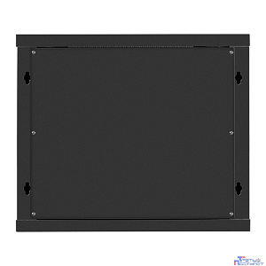 Exegate EX298607RUS Шкаф телекоммуникационный 19" настенный 9U ExeGate EC-WM-9U.450.G.BLACK (19”, 9U, 600x450x500mm (ШхГхВ), передняя дверь закаленное стекло, съемные боковые панели, пыле- и влагозащи