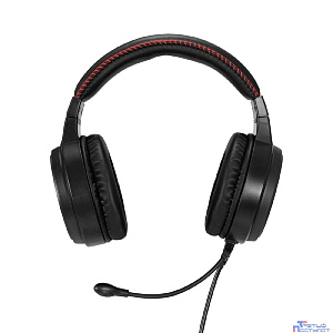 Exegate EX295316RUS Полноразмерные игровые наушники с микрофоном (гарнитура) ExeGate Gaming HS-520G (USB, 2x3.5мм, динамик 40мм, 20-20000Гц, длина кабеля 2.5м, регулировка громкости, RGB подсветка)
