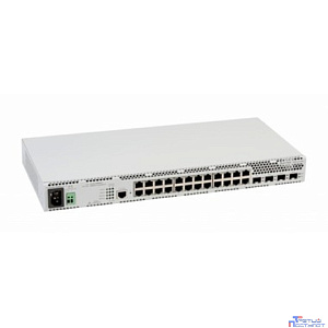 ELTEX MES2424B Ethernet-коммутатор 24 порта 10/100/1000BASE-T, 4 порта 1000BASE-X/10GBASE-R, L3, 220В AC, 12B DC