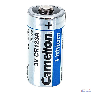 Camelion CR123A BL-1 (CR123A-BP1, батарейка фото,3В) (1 шт. в уп-ке)