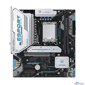 MAXSUN MS-eSport B860M SNIPER WIFI (Socket 1851, mATX, 2*DDR5(96Gb), DP/HDMI, 2xSATA3, 2*M.2,xPCI-Ex16 /1xPCI-Ex4/1xPCI-Ex1, 4*USB 2.0, 4*USB 3.2, LAN 1*2.5G, Bluetooth, Wi-Fi6, ARGB,  RTL)