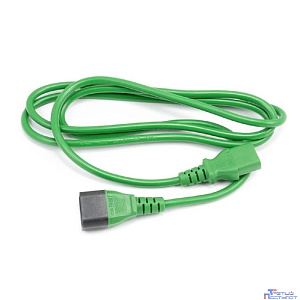 Кабель питания Filum FL-PC-C13/C14-C1-1.8-GR ПВС-АП 3x1.0 С13 - C14, 220/250В, 10А, зеленый, 1.8м	(1070852)