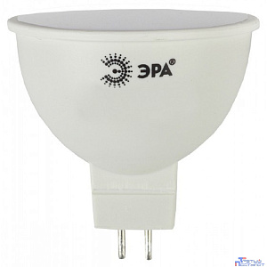 ЭРА Б0020546 Лампочка светодиодная STD LED MR16-8W-827-GU5.3 GU 5.3 8 Вт софит теплый белый свет