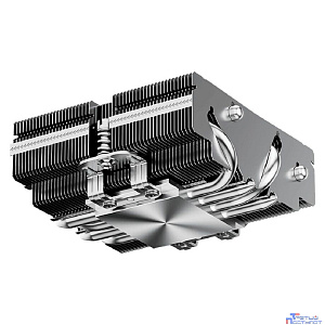 Кулер для процессора/ CPU Cooler PCCooler S815I Low profile (125W, 4pin PWM, 37mm, Al/Cu, 4x6mm, 1x75mm, 51.42 CFM, 39dBA, 2000~4000 RPM, S: LGA115X/20XX/1200/1700/1851 AMD3/AMD4, silver) (RC400-37)