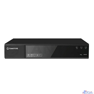 Видеорегистратор Tantos TSr-NV04154 сетевой 4 канальный  для IP камер (1 HDD)