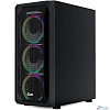 Powercase CMIZB-R4 Корпус Mistral Z4 Mesh RGB, Tempered Glass, 4x 120mm RGB fan, чёрный, ATX (CMIZB-R4)