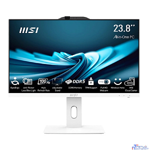 MSI Pro AP242P 14M [9S6-AE0622-1063] White 23.8" {FHD  i5-14400 (2.5GHz)/8Gb DDR5(1x8Gb)/512Gb SSD/ Intel UHD/WirelessKB&mouse/NoOS}