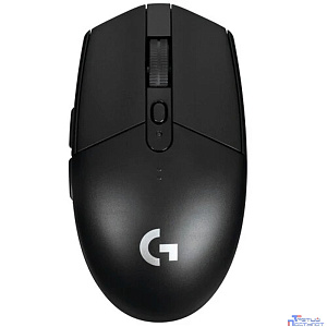 910-005284/910-005286  Logitech G304 Lightspeed мышь оптическая (12000dpi), беспроводная, черный USB (5but)