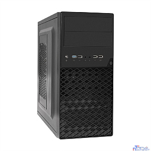 Exegate EX299286RUS Корпус Minitower ExeGate BA-203U-UNS450 (mATX, БП UNS450 с вент. 12см, 3*USB+1*USB3.0, аудио, черный)