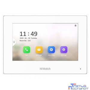 Видеодомофон HIWATCH Pro VDP-H3212W,  белый