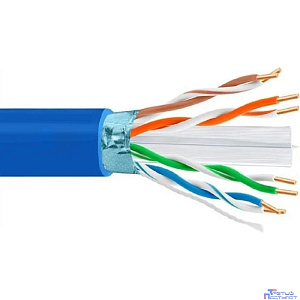 5bites Кабель FS6575-305A-BL витая пара FTP / SOLID / 6CAT / 23AWG / CCA / PVC / BLUE / 305M