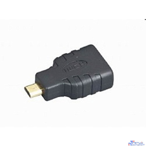 Gembird Переходник HDMI-microHDMI  19F/19M, золотые разъемы, пакет [A-HDMI-FD]