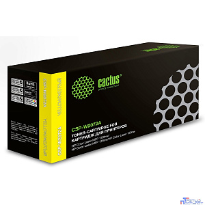 Картридж лазерный Cactus CSP-W2072A желтый (700стр.) для HP Color Laser 150a/150nw/178nw MFP/179fnw MFP