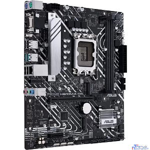 ASUS PRIME H610M-A D4-CSM (Socket 1700, mATX, 2xDDR4(64GB),  VGA/DP/HDMI 2.1, 1xPCIe 4.0x16/1xPCIe 3.0, 1xLAN, 4xSATA 6Gb/s, 2xM.2, 1xM.2 E key, 2xUSB 3.2, 4xUSB 2.0, 2xPS/2)