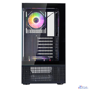 1STPLAYER MIKU Mi7-A ARGB Black / ATX / 3x120mm ARGB fans / Mi7-A-BK-2FC7R-1FC7
