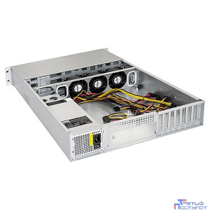 Exegate EX293406RUS Серверный корпус ExeGate Pro 2U660-HS12 <RM 19", высота 2U, глубина 660, БП 2U-800ADS, 12xHotSwap>