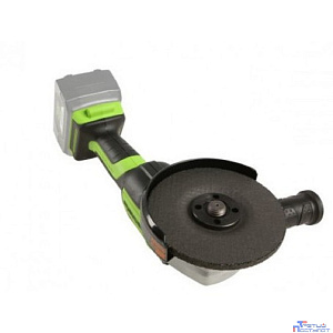 Greenworks GD24AGK4 Угловая шлифовальная машина, аккумуляторная, 24V,  бесщеточная, c 1хАКБ 4 Ач и ЗУ в сумке [3200207UB]