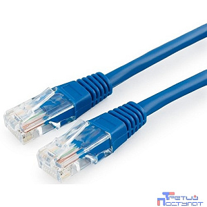 Cablexpert Патч-корд медный UTP PP10-0.5M/B кат.5, 0.5м, литой, многожильный (синий)