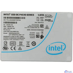 Intel SSD 1Tb P4510 серия SSDPE2KX010T801 {PCI-E}