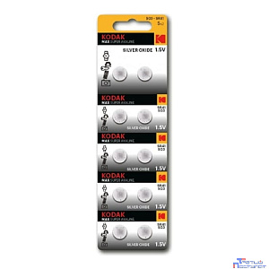 Kodak SG3 (392) SR736, SR41 Max Silver Oxid Button Cell (10/100/2000) (10 шт. в уп-ке)