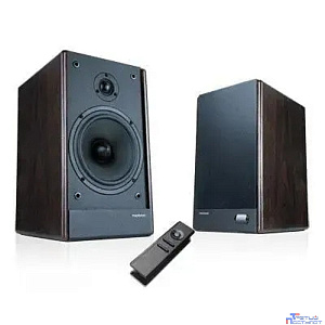MICROLAB SOLO 6C Wooden finish {100 Вт RMS, Распределение: 50 Вт + 50 Вт среднеквадратичное, Гармонические искажения: < 0,3% (1 Вт 1 кГц), Частотная характеристика: 50 Гц - 20 кГц}