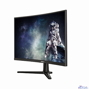 Dahua DHI-LM27-E240C 27"(16:9) изогнутый FullHD монитор VA. E-LED  1920x1080,  350 кд/м2,  4000:1, 178°/178°, 1 мс, 240Гц,  1500R, VESA: 100x100 м. HDMIx1, DPx1, Аудио выход