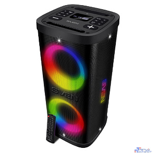 Колонка порт. Sven АС PS-950 черный 160W Mono BT/3.5Jack 8800mAh (SV-022396)